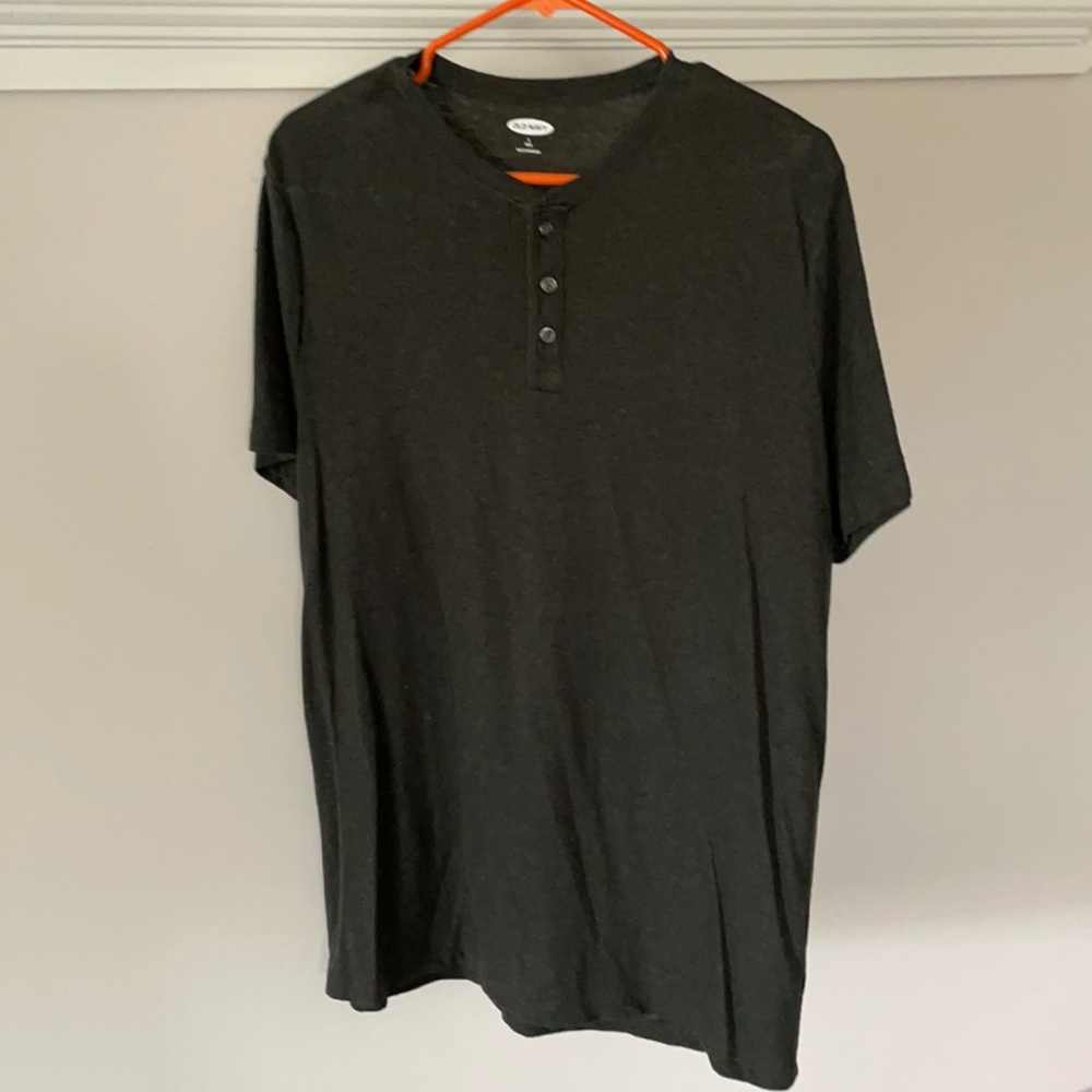 Henley T-Shirt Large Tall